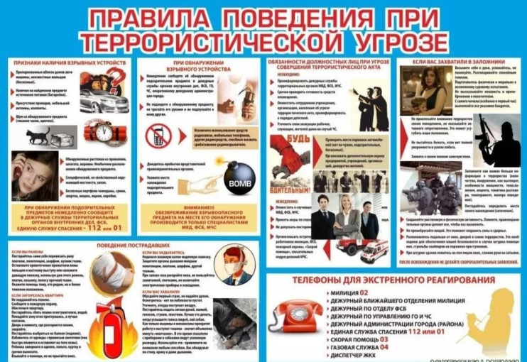 Памятка по профилактике терроризма Памятка по профилактике терроризма.
